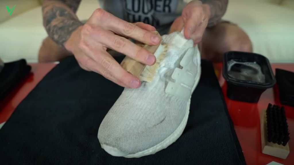 Removing Stains from Volleyball Shoes