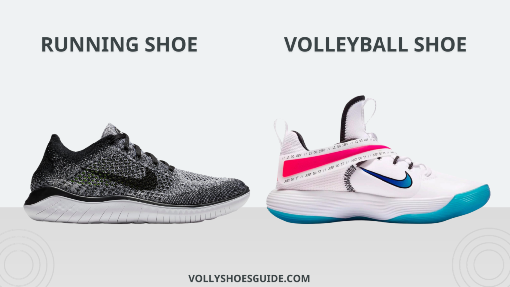 Are Running Shoes Good For Volleyball?