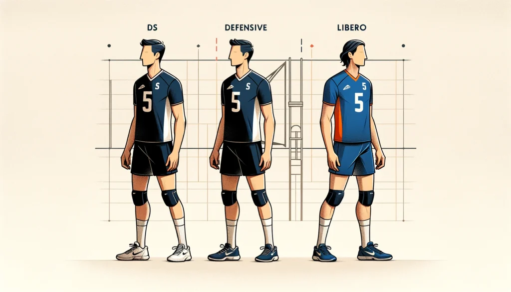 what does ds stand for in volleyball