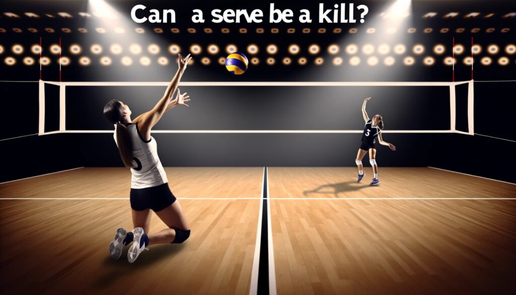 what is a kill in volleyball